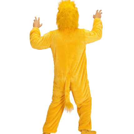 Widmann SRL Pluche gele Leeuwenpakken