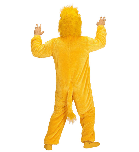 Widmann SRL Pluche gele Leeuwenpakken