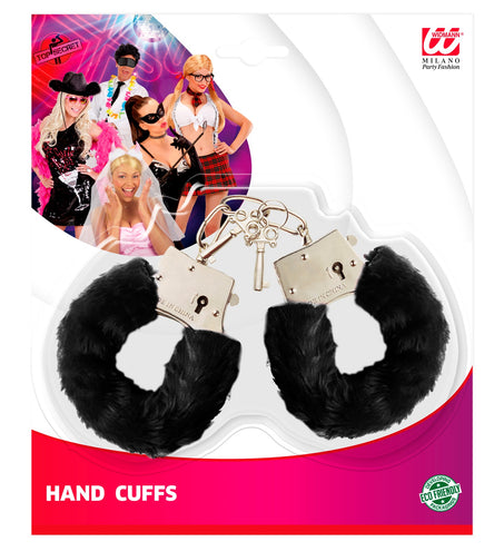 Widmann SRL Pluche handboeien zwart