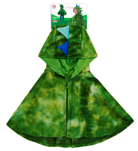 Widmann SRL Pluche poncho met muts dino