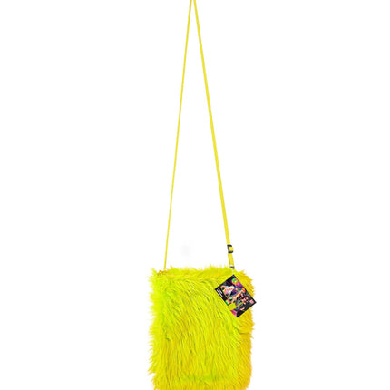 Widmann SRL Plushe Handtas Neon Geel