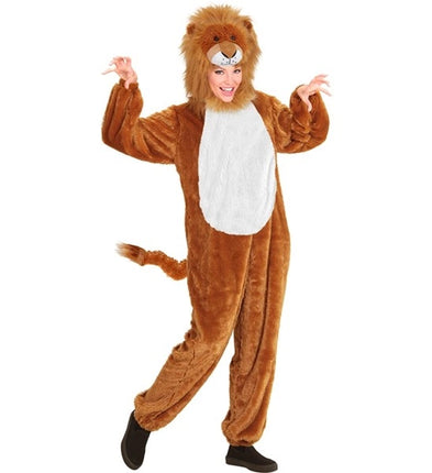 Widmann SRL Plushe leeuwen kostuum Lou