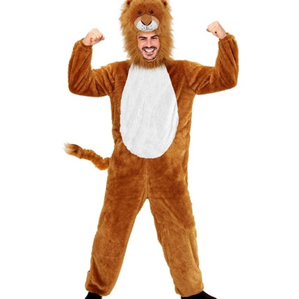 Widmann SRL Plushe leeuwen kostuum Lou