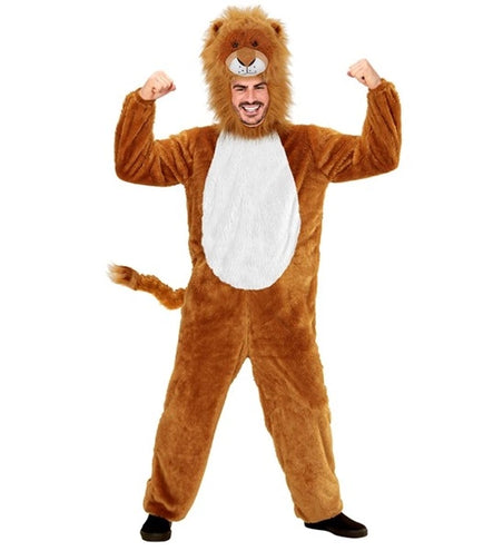 Widmann SRL Plushe leeuwen kostuum Lou