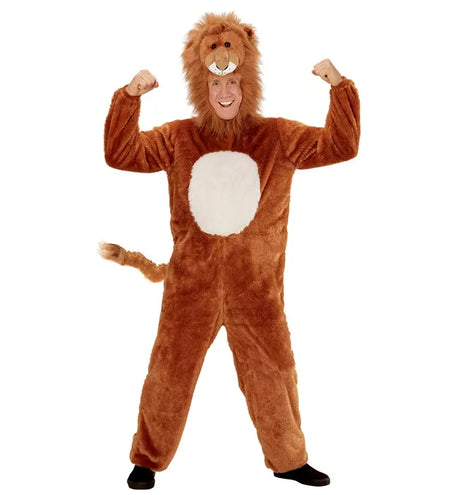 Widmann SRL Plushe leeuwen kostuum Lou
