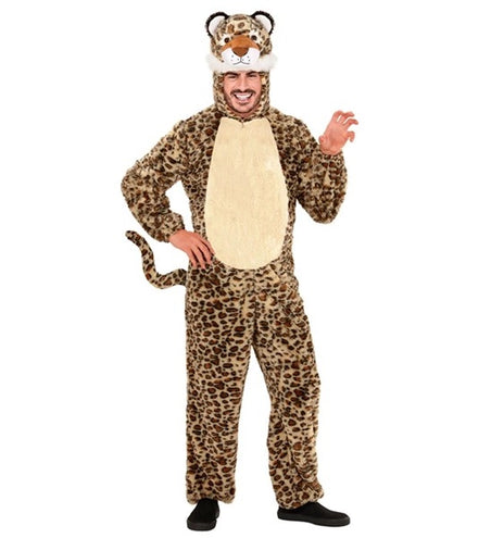 Widmann SRL Plushe luipaard kostuum Leo