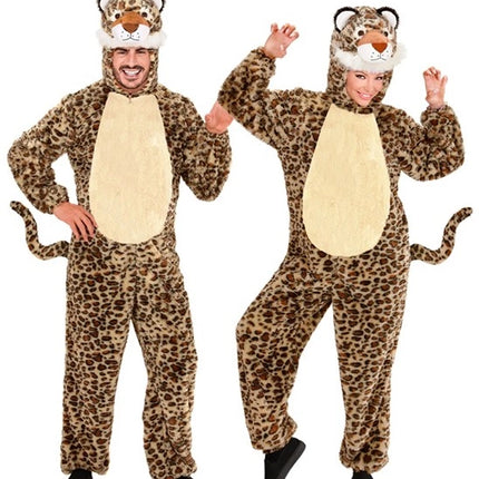 Widmann SRL Plushe luipaard kostuum Leo