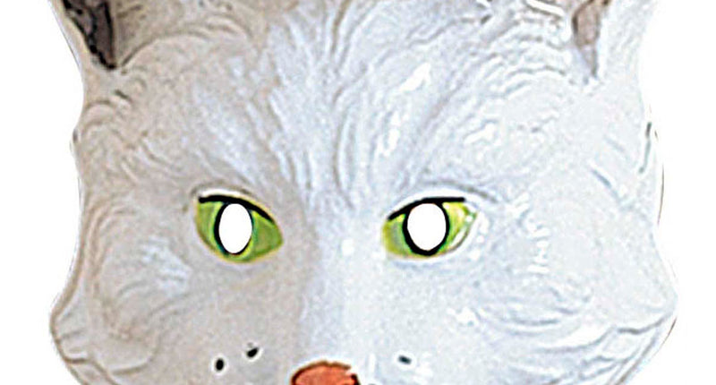 Widmann SRL Poes masker kind plastic