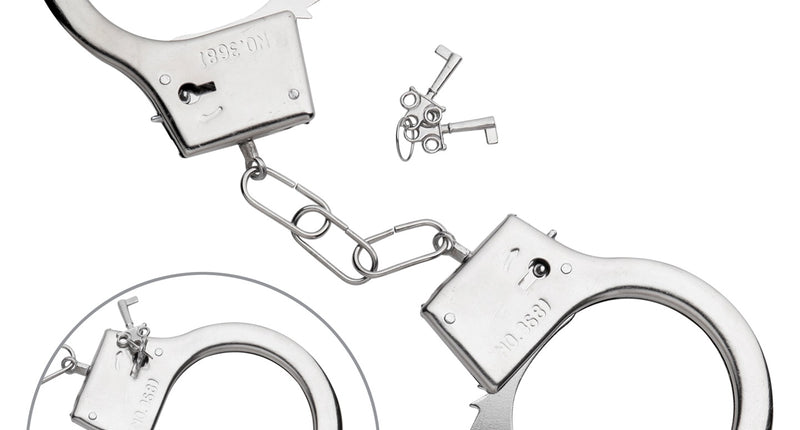 Widmann SRL Politie handboeien metaal met sleutel