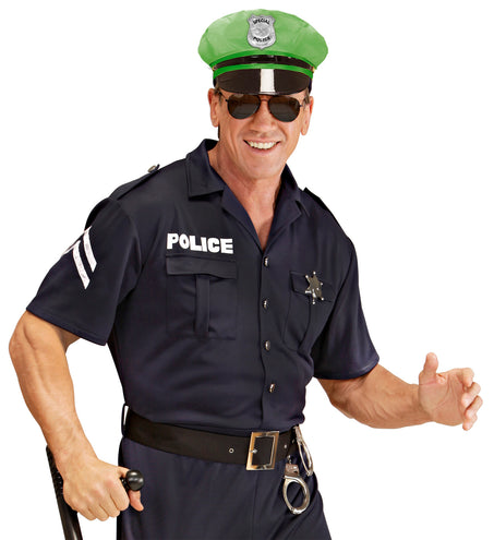 Widmann SRL Politiepet neon groen