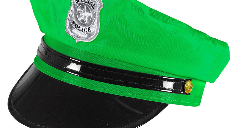 Widmann SRL Politiepet neon groen