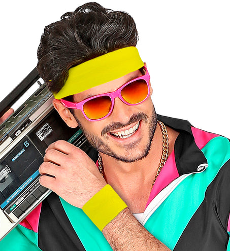 Widmann SRL Polsbandjes neon geel Philip