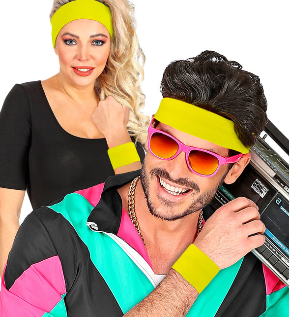 Widmann SRL Polsbandjes neon geel Philip