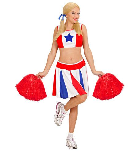 Widmann SRL pom pom luxe uitvoering rood