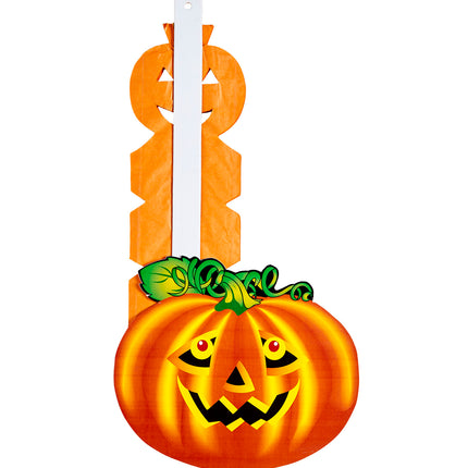 Widmann SRL Pompoen decoratie papier voor Halloween