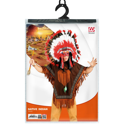 Widmann SRL Poncho indiaan