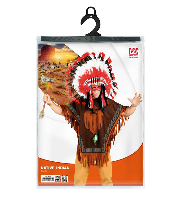 Widmann SRL Poncho indiaan