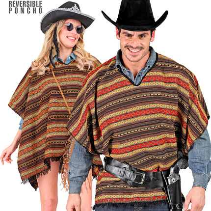 Widmann SRL Poncho omkeerbaar