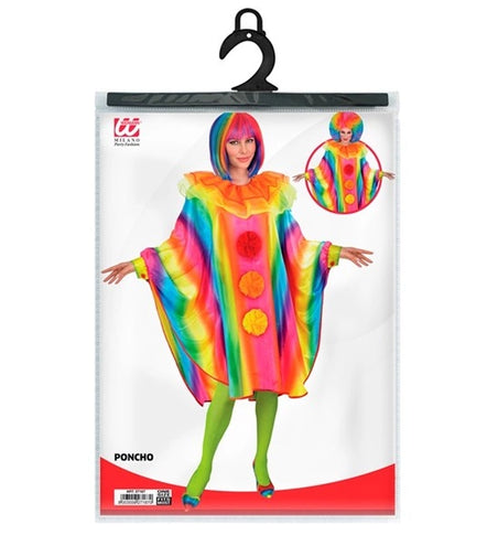 Widmann SRL Poncho regenboog unisex