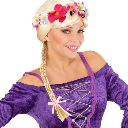 Widmann SRL Prachtige bloemen hoofdbandjes voor hippies