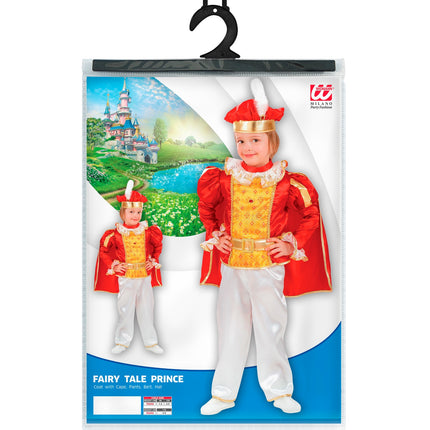 Widmann SRL Prinsen pak rood kind