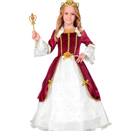 Widmann SRL Prinses rood kostuum Luuke kinderen