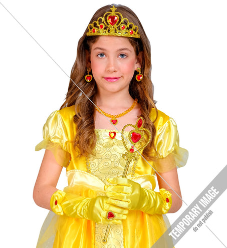 Widmann SRL Prinses set  Anna geel