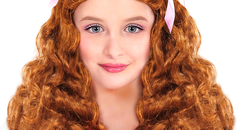 Widmann SRL Prinsessen pruik licht bruin Isabella