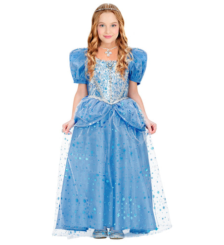 Widmann SRL Prinsessenjurk blauw kinderen