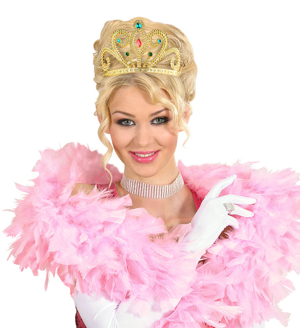 Widmann SRL Prinsessenkroon met diamanten goud