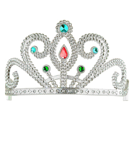 Widmann SRL Prinsessenkroon met diamanten zilver