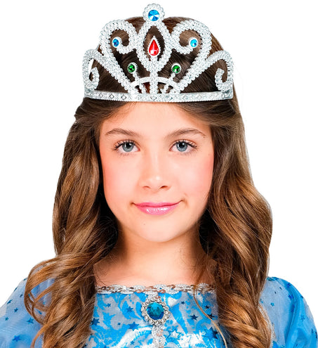 Widmann SRL Prinsessenkroon met diamanten zilver