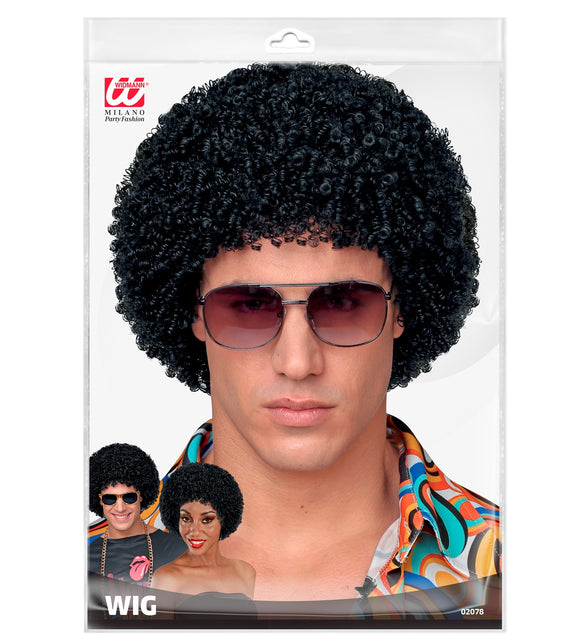 Widmann SRL Pruik 70's Jesse zwart