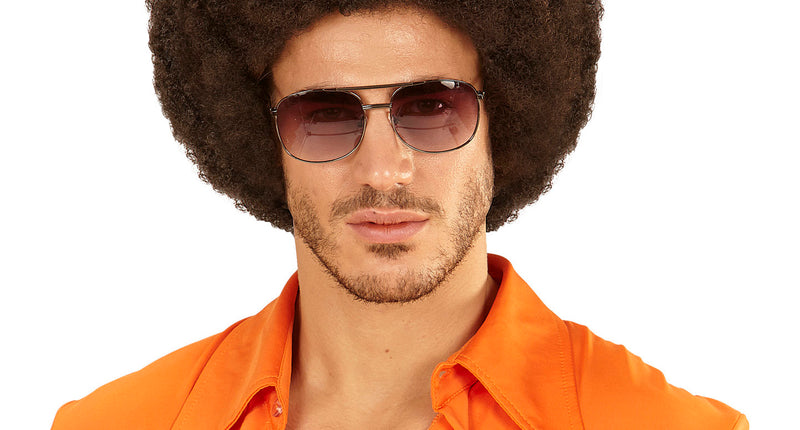 Widmann SRL Pruik Afro  bruin dame of heer