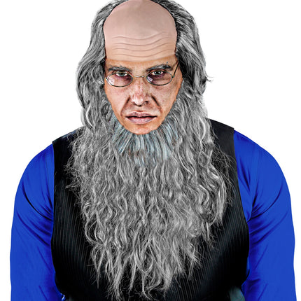 Widmann SRL Pruik Amish met baard en bril