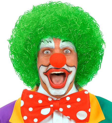 Widmann SRL pruik clown groen