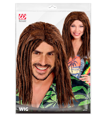 Widmann SRL Pruik, Dreadlocks Bruin