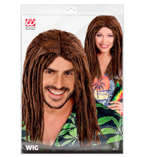 Widmann SRL Pruik, Dreadlocks Bruin