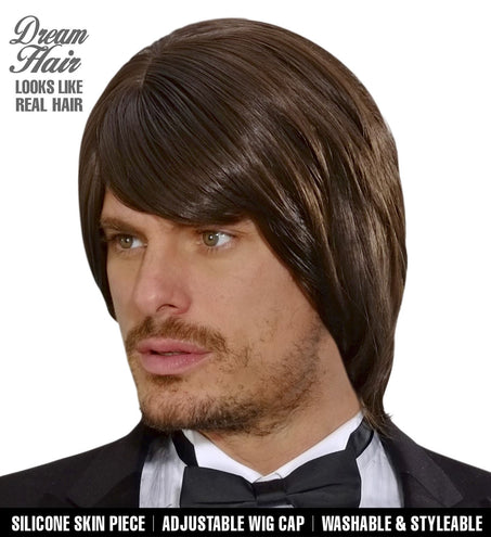 Widmann SRL pruik droomhaar bjorn bruin