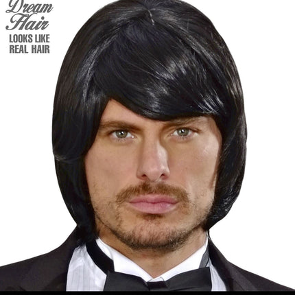Widmann SRL pruik droomhaar bjorn zwart