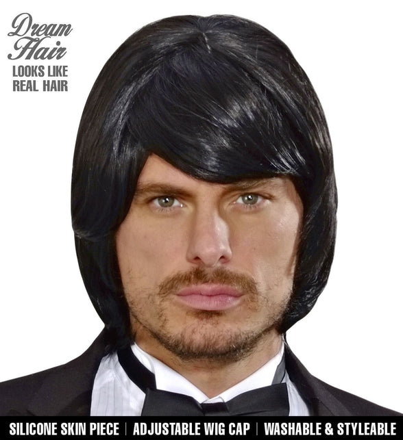 Widmann SRL pruik droomhaar bjorn zwart