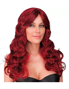 Widmann SRL Pruik droomhaar Taylor Swiffy rood