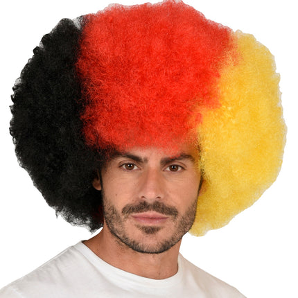 Widmann SRL Pruik Duitsland zwart rood geel