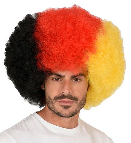 Widmann SRL Pruik Duitsland zwart rood geel