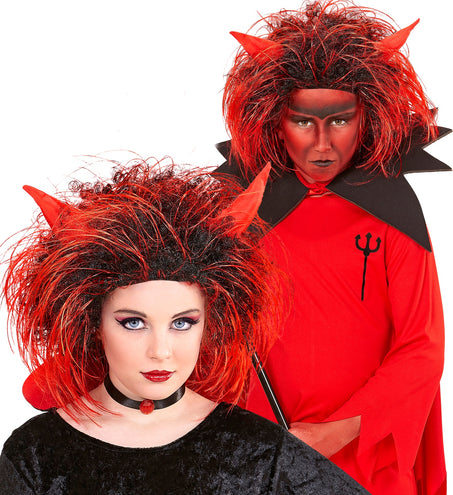 Widmann SRL Pruik Duivel nieuwe stijl