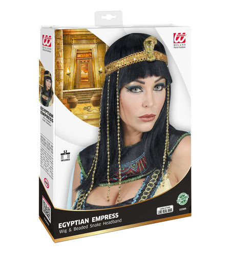 Widmann SRL Pruik Egyptische keizerin Victoria dames