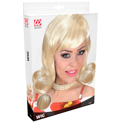 Widmann SRL pruik flip 50s blond