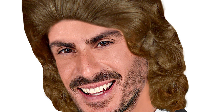 Widmann SRL pruik frankie bruin in doos