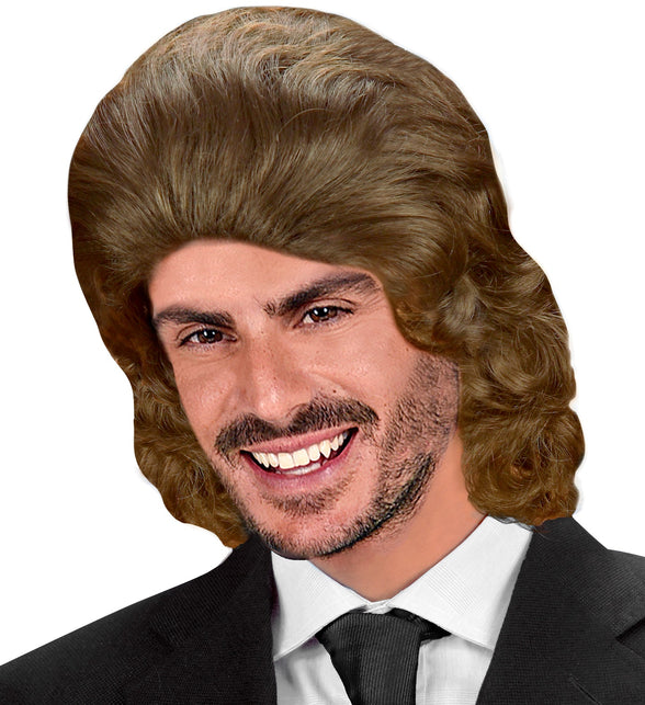 Widmann SRL pruik frankie bruin in doos