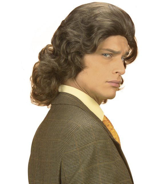 Widmann SRL pruik frankie bruin in doos